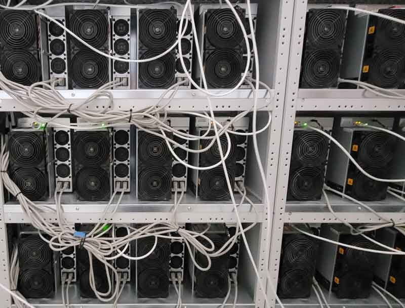miners cabled and installad in our facility in Norway ready to hash and hosted.